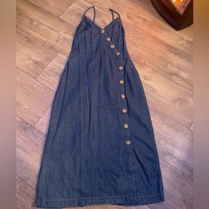 denim dress